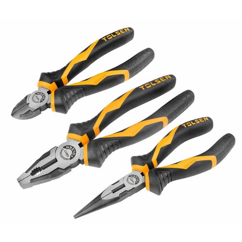 Набор пассатижей и бокорезы GRIPro 3 предмета TOLSEN TT10410 2030₽