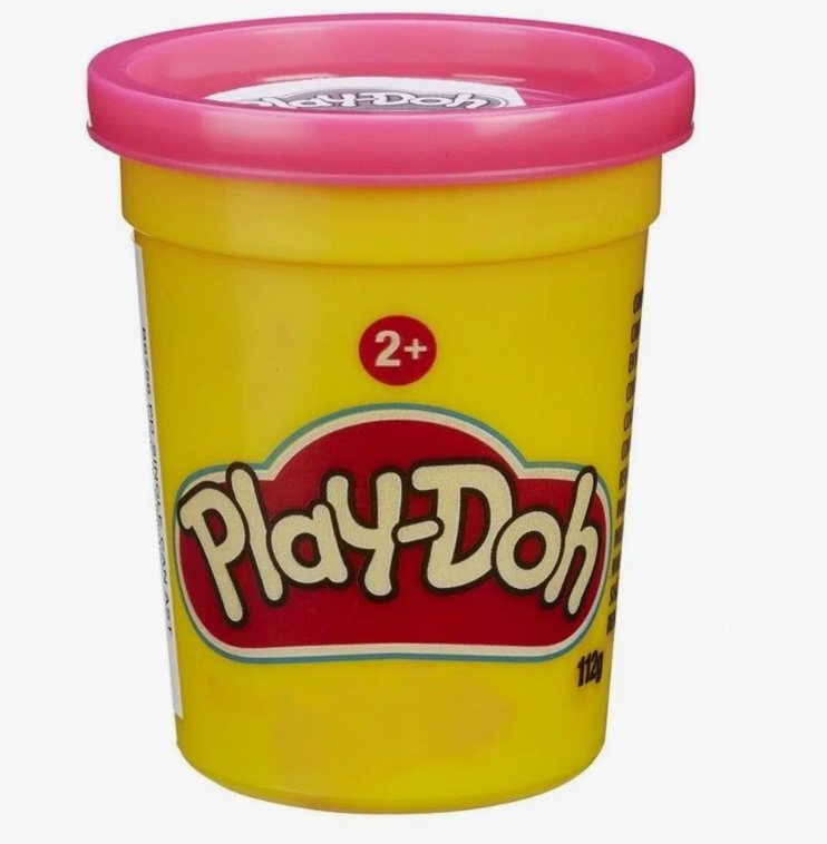 Play-Doh Масса для лепки Баночка розовая B6756