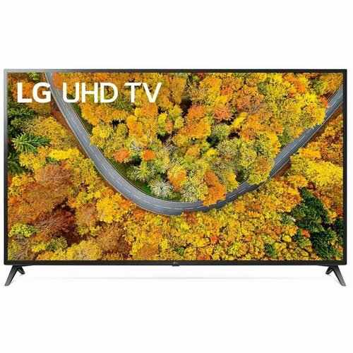 Телевизор 70 LG 70UP75006LC 4K UHD 3840x2160 Smart TV черный EAC 7998000₽