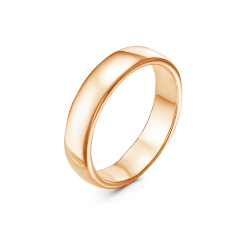 Кольцо обручальное Обручальное кольцо, размер 17, золотой