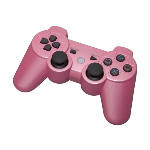 Беспроводной геймпад для PS3 VivaPlus - розовый геймпад