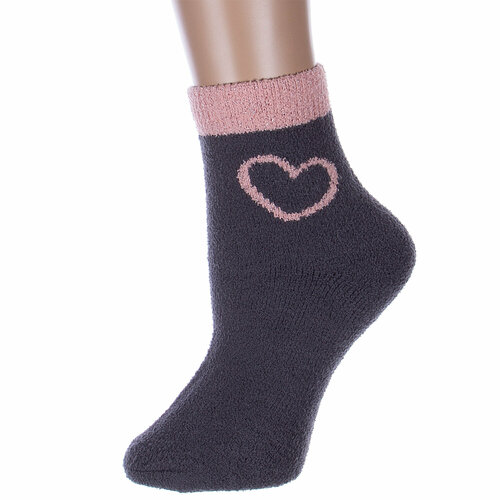 фото Носки hobby line, размер 36-40, серый