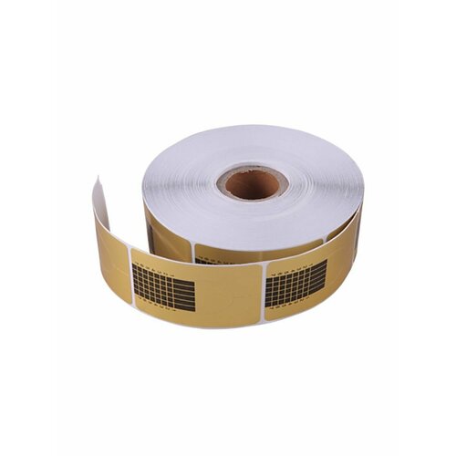 Формы для наращивания узкие золотые в рулоне, 450-500шт, Irisk, 2000000008882