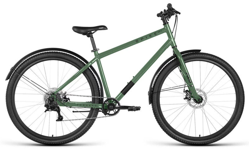 фото Горный велосипед Forward Spike 29 D (2023) 18" Серо-серебристый (165-182 см)