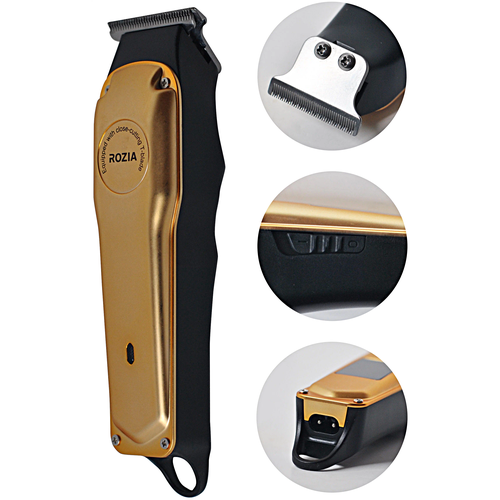 Машинка для стрижки волос Розия Профессиональный триммер для стрижки волос для бороды усов Золотистый 259000₽