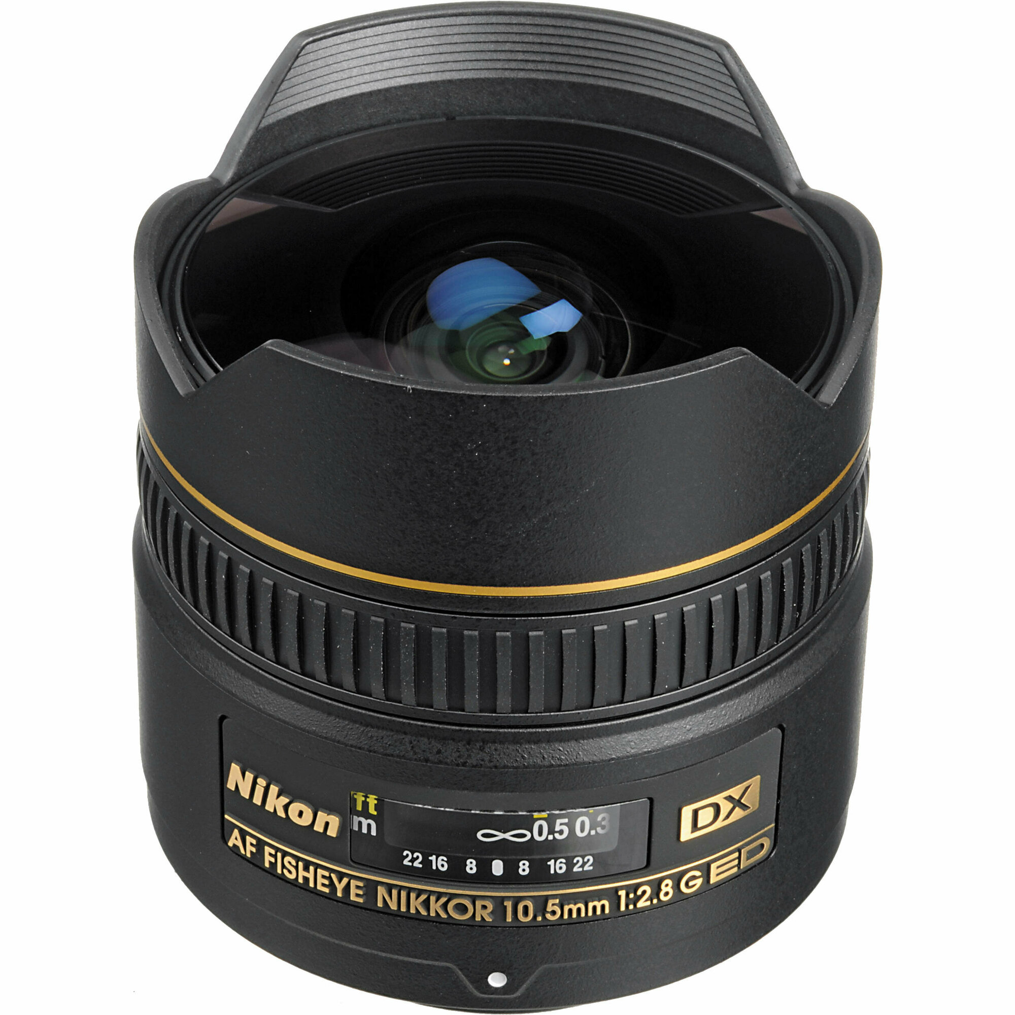 Объектив Nikon 105mm f/28G ED DX Fisheye-Nikkor