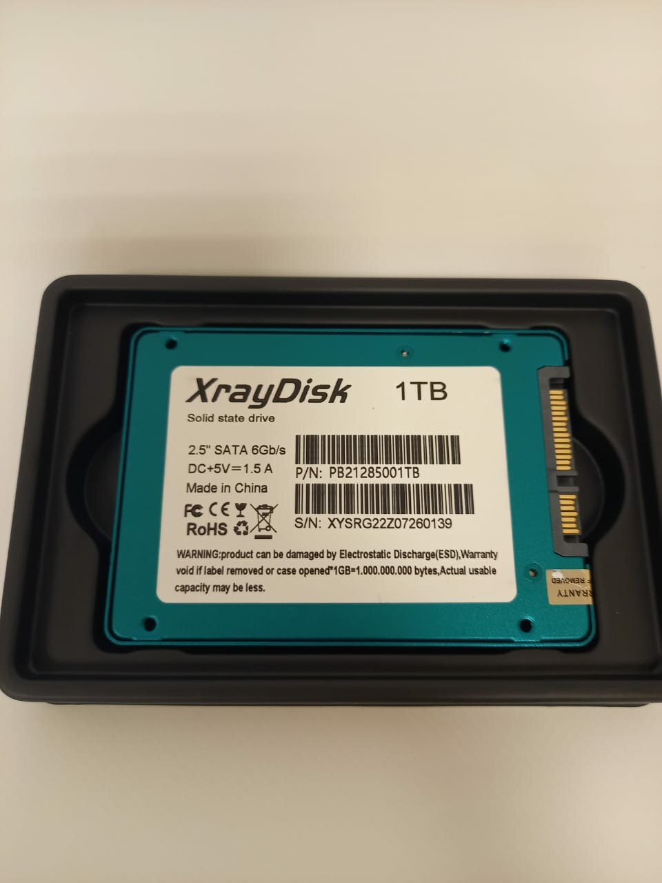 Твердотельный накопитель XrayDisk 1 ТБ SATA PB21285001 — фото 12