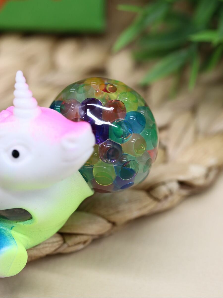 Игрушка антистресс, мялка Rainbow unicorn mix