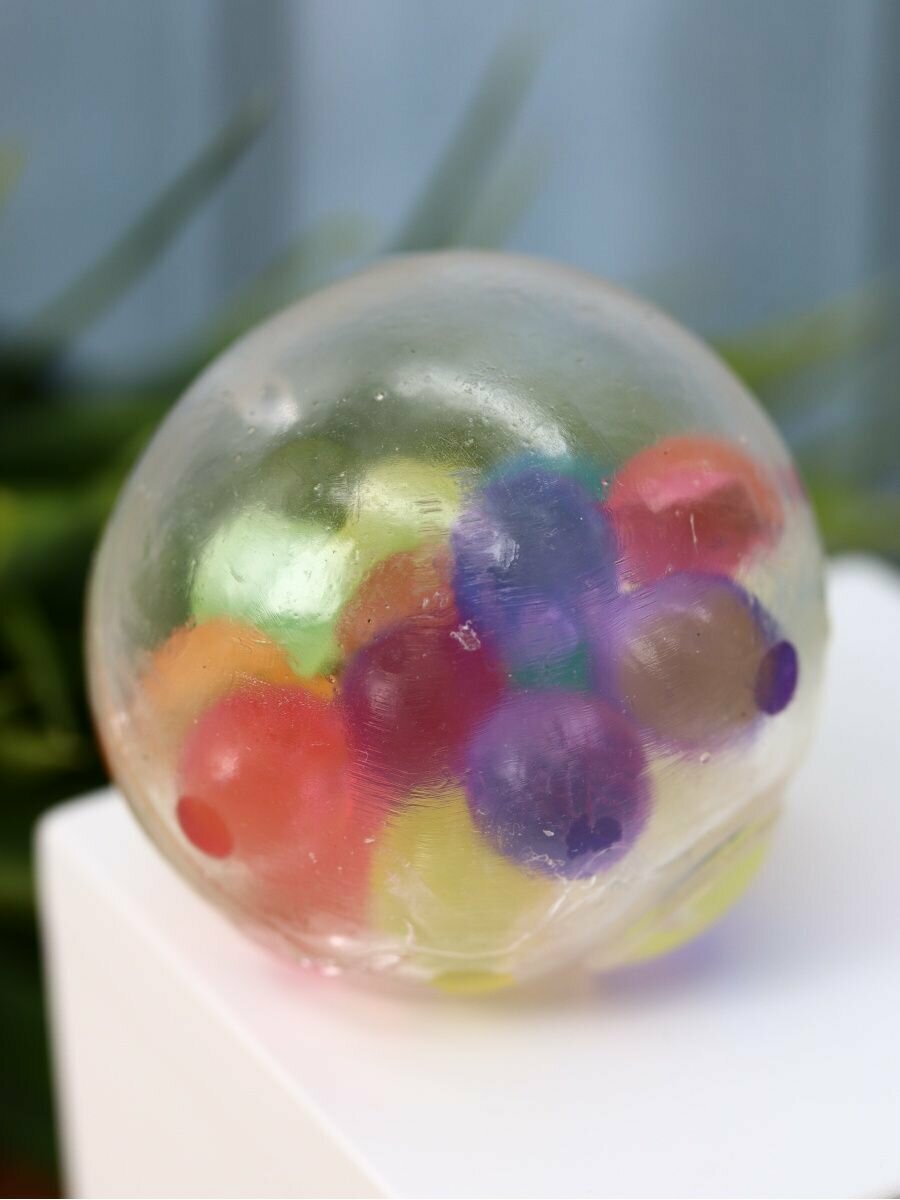 Игрушка антистресс, мялка Colorful balloons mix