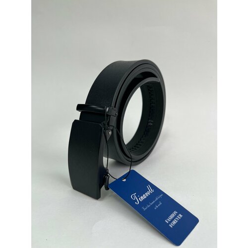 фото Ремень , размер 125, черный trendstreet