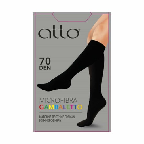 Гольфы ATTO, 70 den, размер OneSize, черный