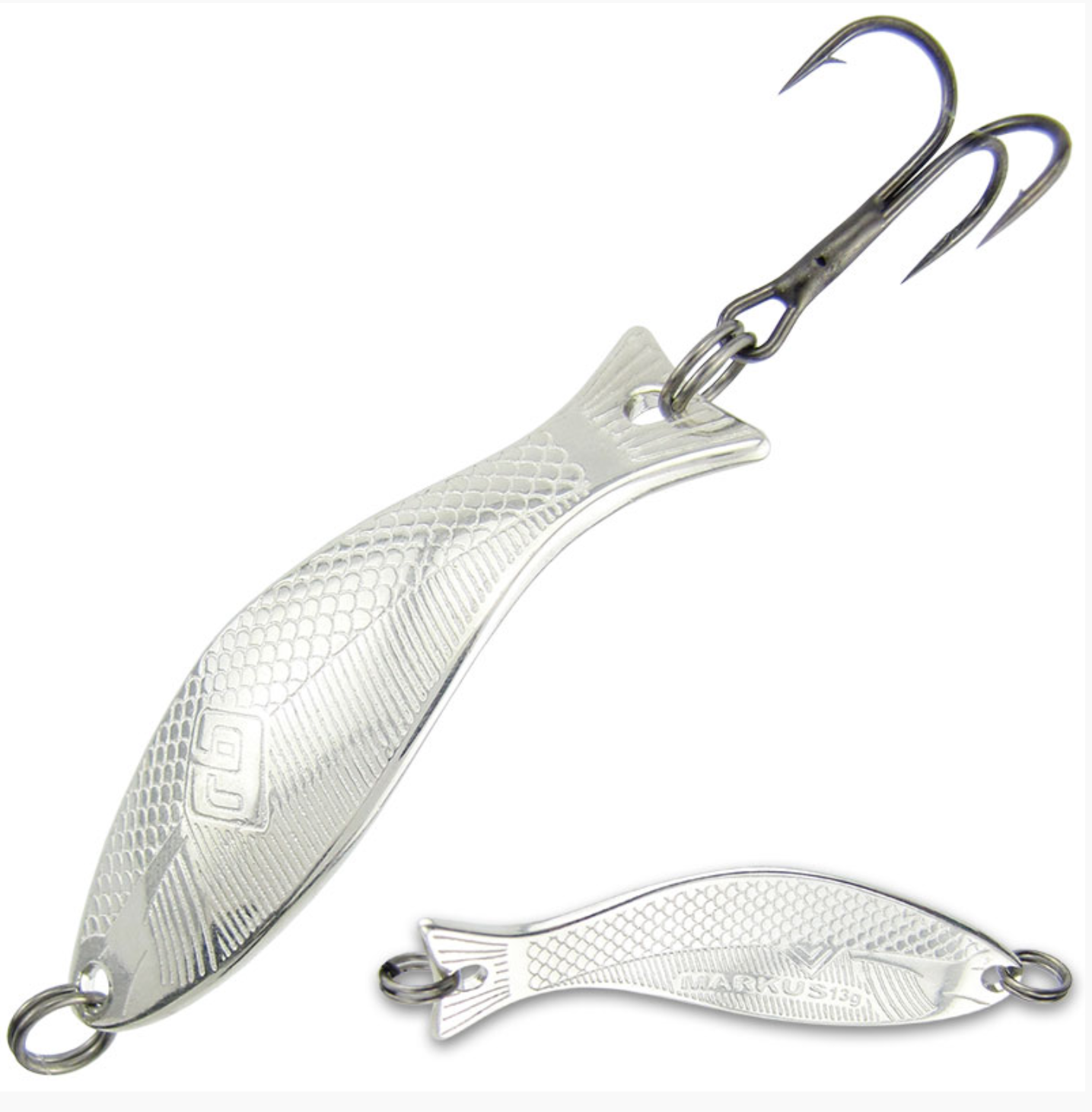 Блесна из латуни RB  Русская Блесна  Маркус 6г   01  40mm
