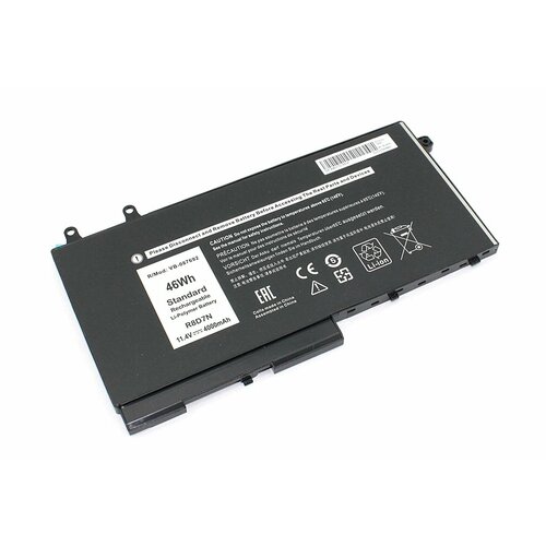 Аккумуляторная батарея для ноутбука Dell Latitude 5400 E5400 5410 E5410 (R8D7N) 11.4V 4000mAh OEM