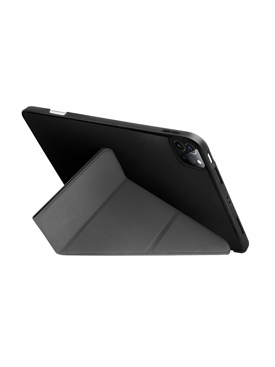 Чехол Uniq Transforma Anti-microbial для iPad Pro 12.9" 2021 с отсеком для стилуса, цвет Черный (NPDP12.9(2021)-TRSFBLK)