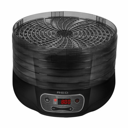 Сушилка для овощей и фруктов RFD-0121 250 Вт 5 ярусов чёрная 736300₽