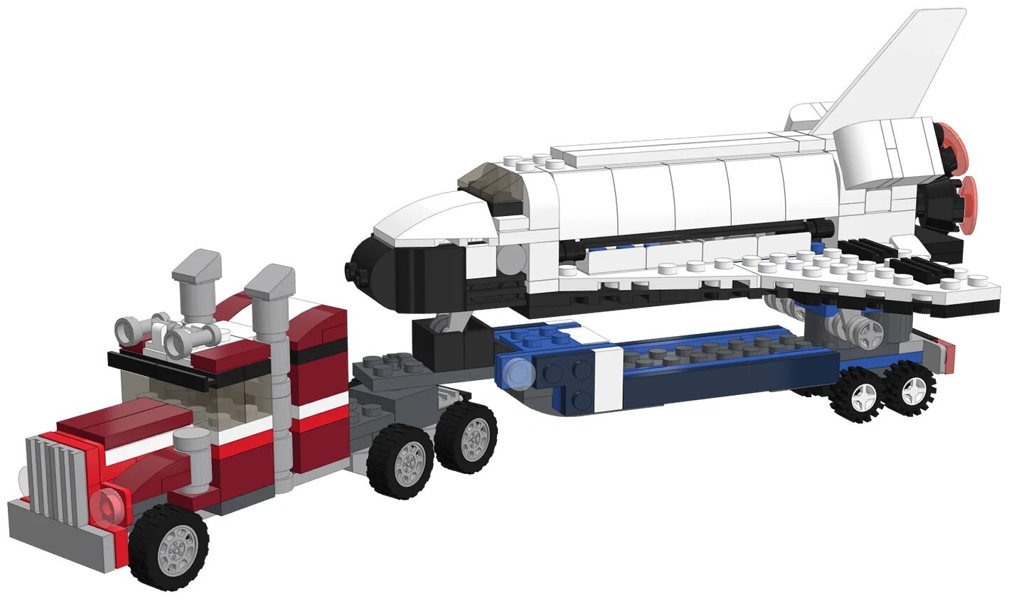 Конструктор LEGO Creator 31091 Транспортировщик шаттлов, 341 дет.