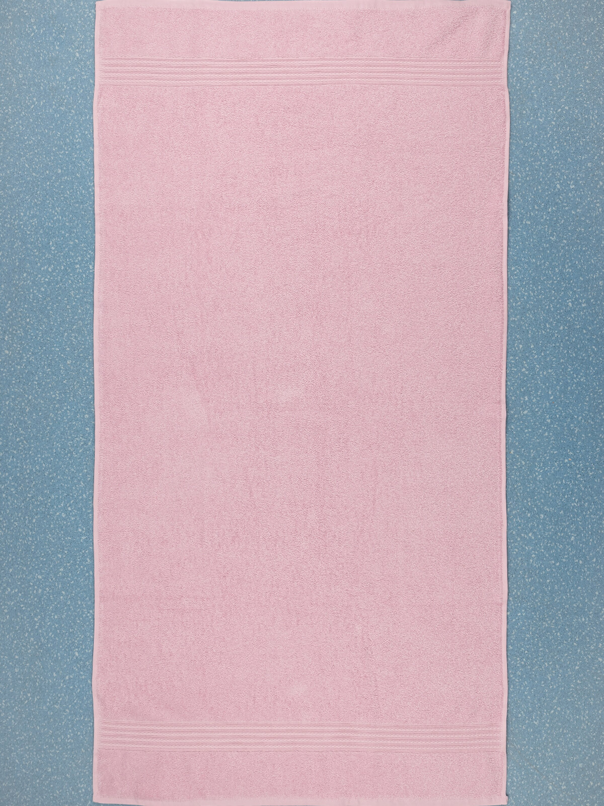 Полотенце махровое банное 70х130 см Розовый - фотография № 3