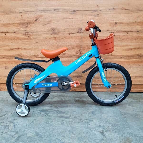 Велосипед для детей BREND TIMETRY ORIGINAL TT5004, 18 дюймов, магниевый, синий