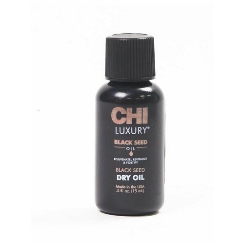 CHI Luxury Black Seed Oil Сухое масло для волос, 15 мл chi luxury black seed oil black seed dry oil масло сухое chi luxury с экстрактом семян чёрного тмина 15 мл