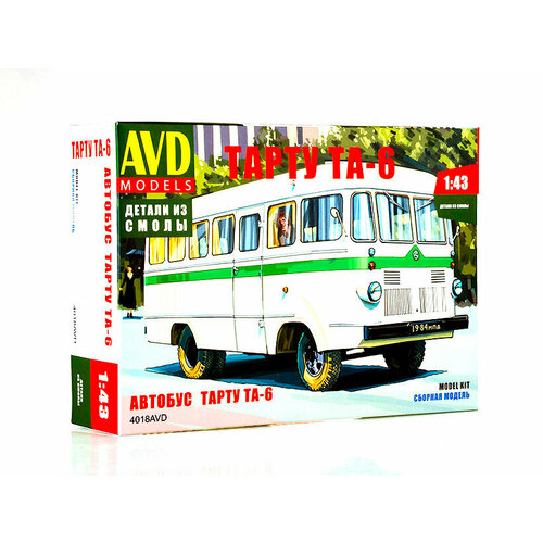 4018AVD AVD Models Автобус Тарту ТА-6 (1:43) 4018avd avd models автобус тарту та 6 1 43