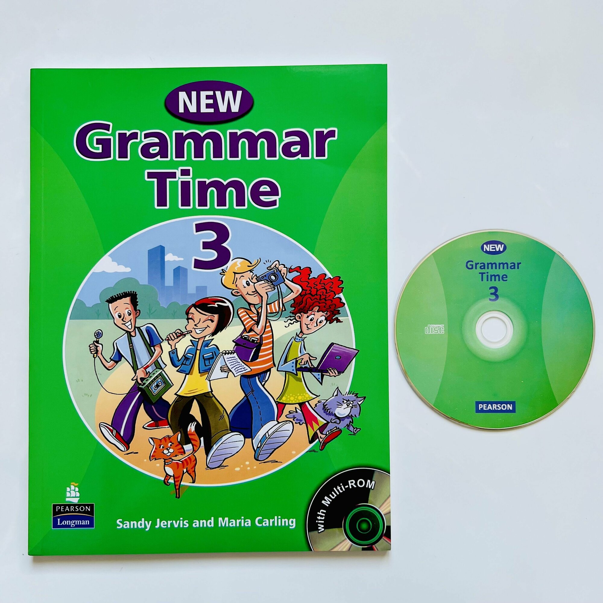 New Grammar Time 3. полный комплект: Учебник + CD/DVD, пособие по грамматике английского языка