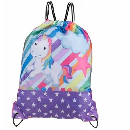 Мешок для сменной обуви Единорог-6 размер 34 х 42 см 342₽