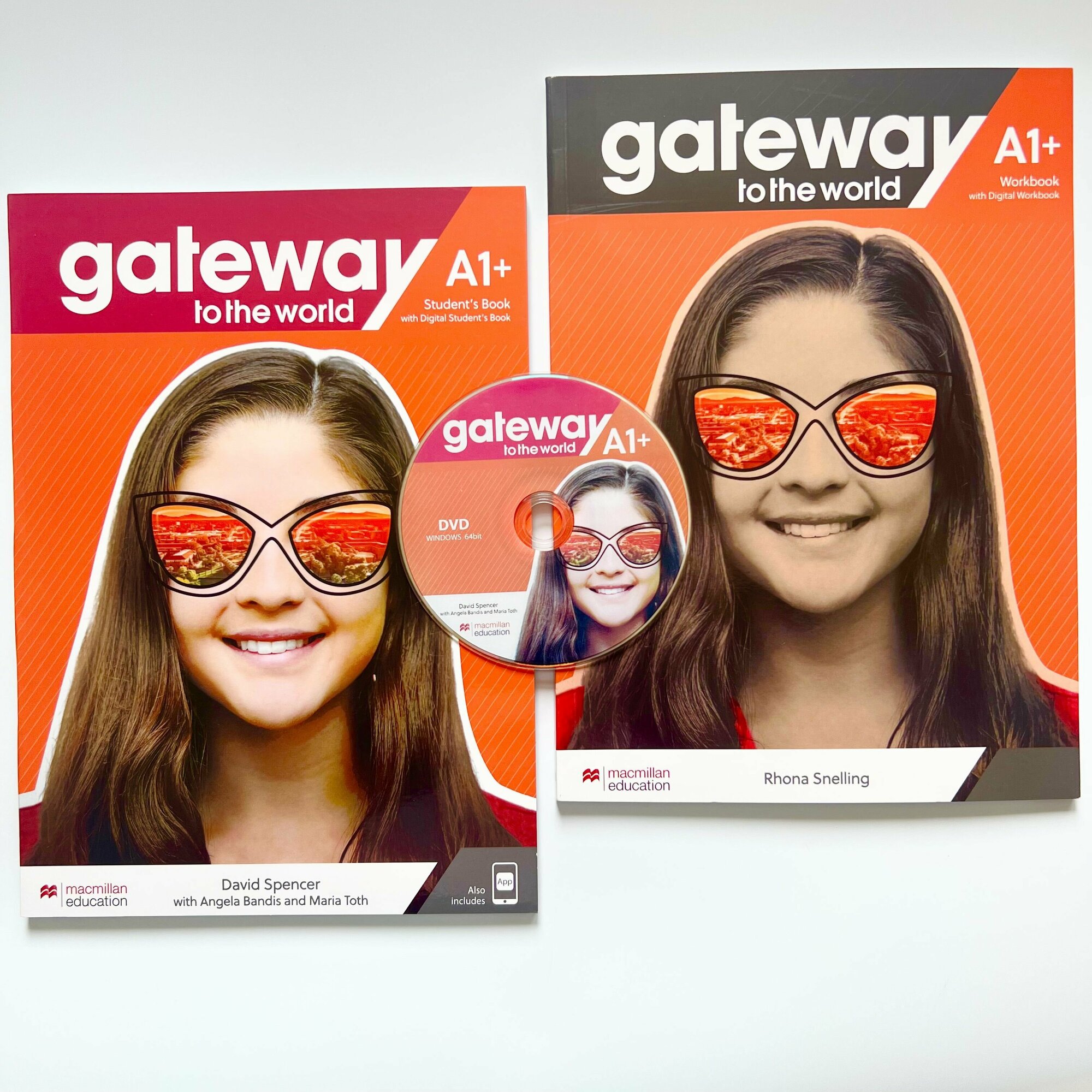 Gateway to the World A1+ полный комплект: Учебник + Рабочая Тетрадь + CD/DVD
