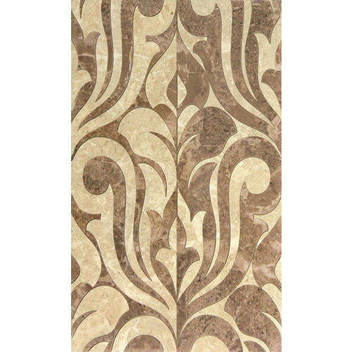 Керамическая плитка Gracia Ceramica Saloni brown 01 Декор 30x50 (цена за 20 шт)