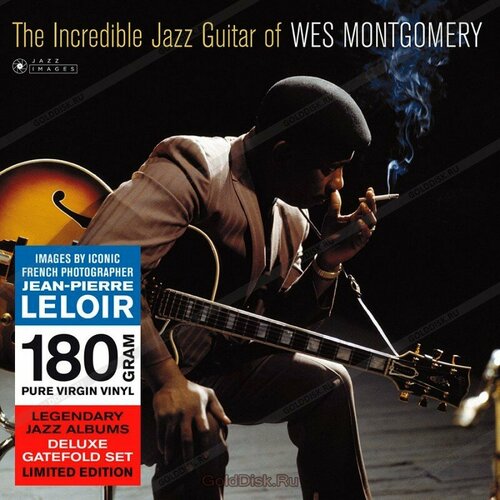 Виниловая пластинка Montgomery, Wes / Incredible Jazz Guitar ( Black, 180 Gram Gatefold. Limited Edition ) виниловая пластинка montgomery wes incredible jazz hq