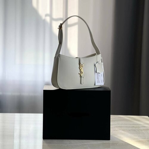 Сумка  кросс-боди BDM, фактура гладкая, белый, бежевый