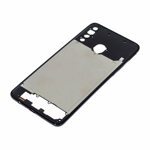 Средняя часть корпуса для Samsung A207 Galaxy A20s, черный for samsung galaxy a20s a207 a207f sm a207 lcd screen display digitizer assembly replacement strictly tesed no dead pixels