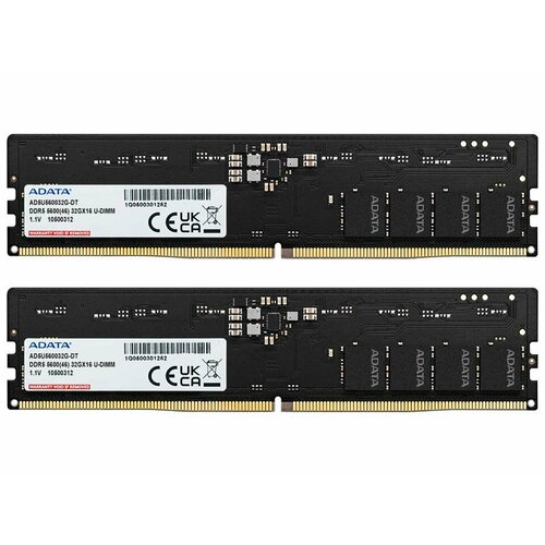 ADATA Модуль памяти DIMM 64GB DDR5-5600 AD5U560032G-DT ADATA 1925400₽