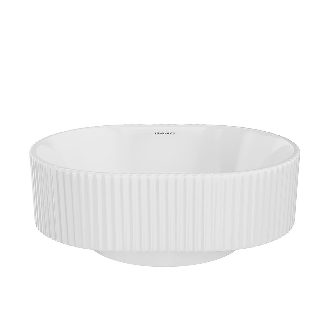 Раковина накладная (53х38) Kerama Marazzi Artbasin VE. wb.50\WHT