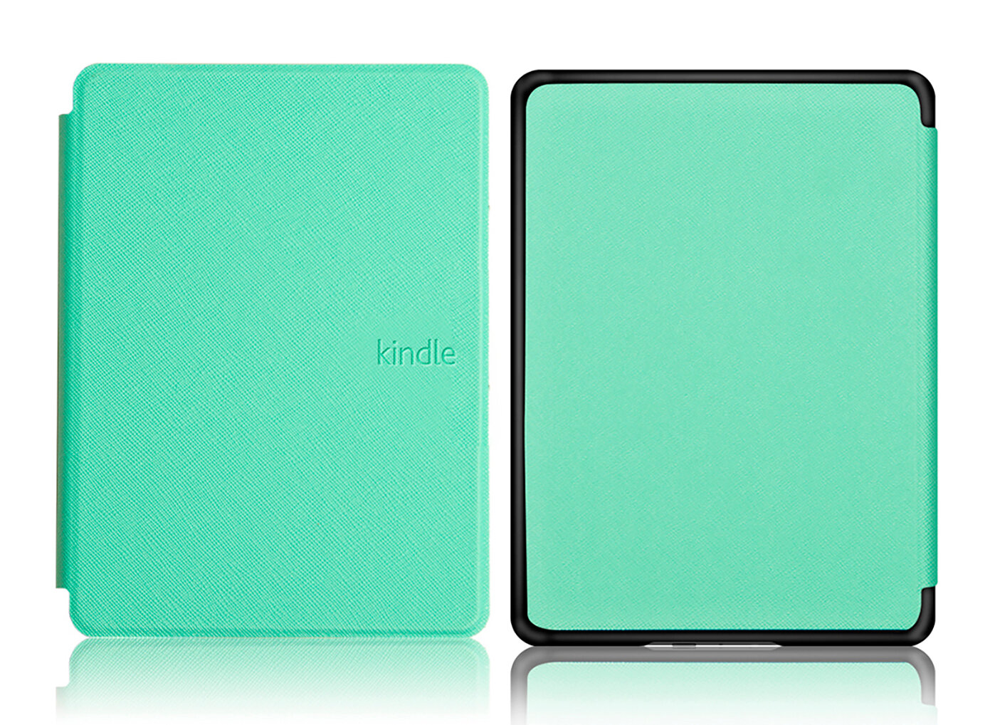 Электронная книга Amazon Kindle PaperWhite 2021 16Gb Ad-Supported Agave Green с обложкой ReaderONE PaperWhite 2021 Light Green