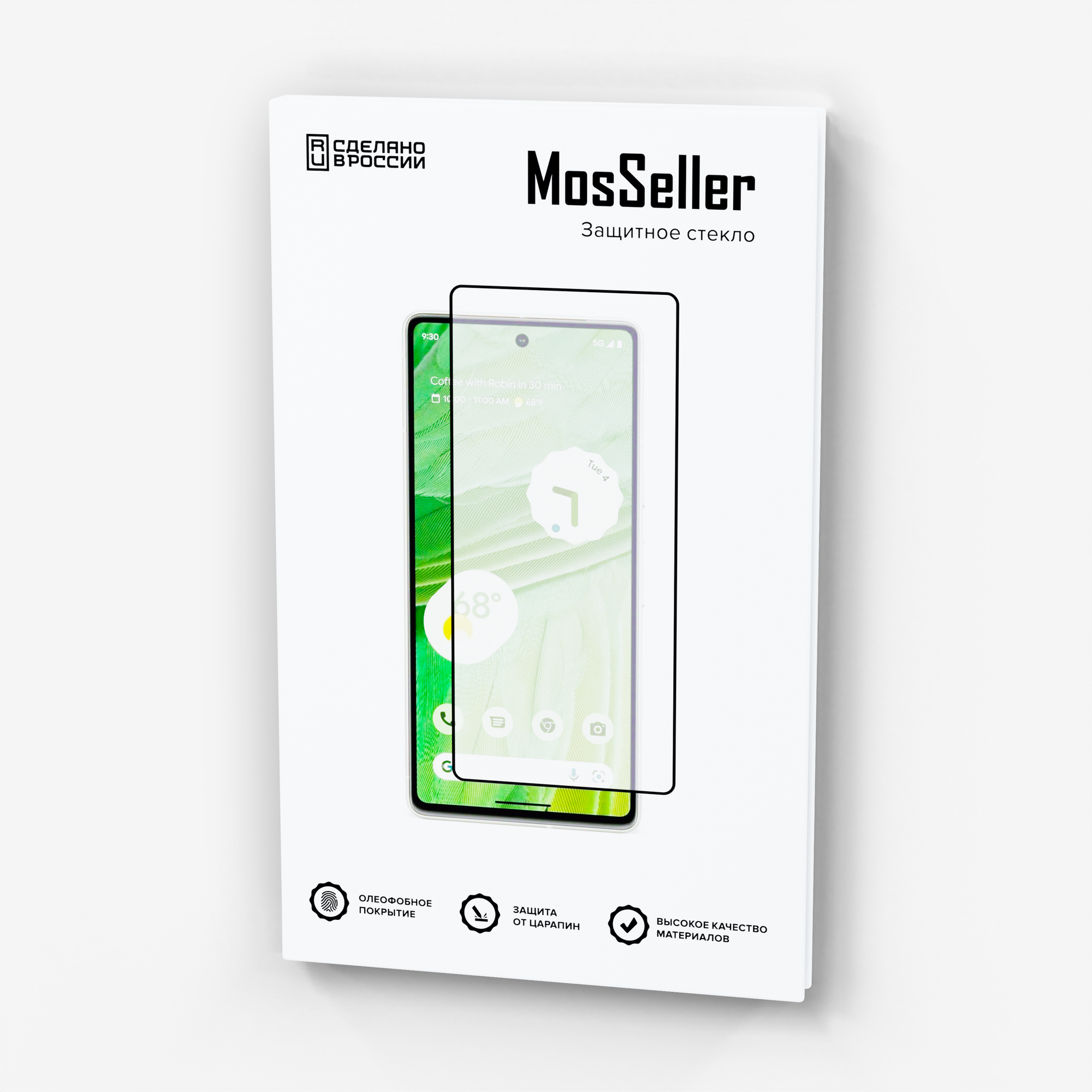 Защитное стекло для Samsung Galaxy Z Fold 6, полная проклейка, MosSeller — фото 1