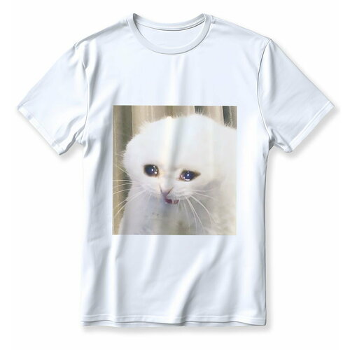 фото Футболка, размер xs, белый top t-shirt