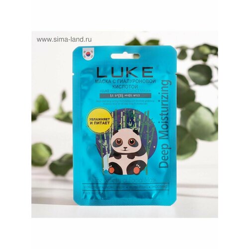 Маска для лица LUKE Hyaluron Essence Mask с гиалуроновой кис