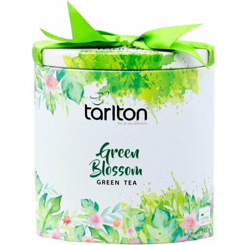 Tarlton Чай черный цейлонский Green Blossom (Зеленый рассвет), листовой, 100 г