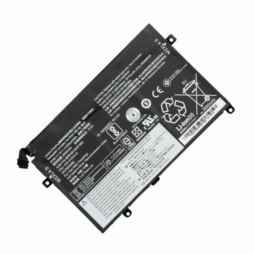 Аккумулятор для Lenovo ThinkPad Edge E470 (01AV411), 45Wh, 11.1V аккумуляторная батарея для ноутбука lenovo e470 e475 01av411 10 95v 3650mah oem