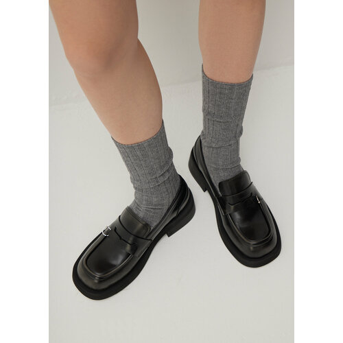 фото Носки niceone, размер m, серый