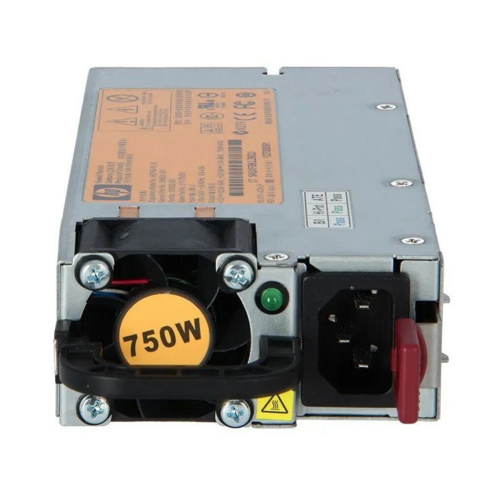 Блок питания Hot Plug Redundant Power Supply 750W Option Kit 150G6 160G6 HP - фото №20
