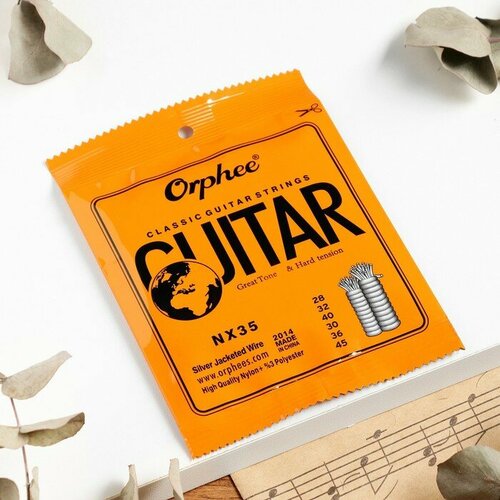 Струны для классической гитары Orphee NX35, 028-045 струны для классической гитары orphee qc 9 028 045