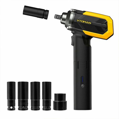 Полный комплект гайковерт ударный VTOMAN ToolCore V700 ПЗУ 2390900₽
