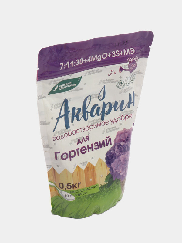 Удобрение Буйские удобрения Акварин Для гортензий 0.5 кг - фото №20