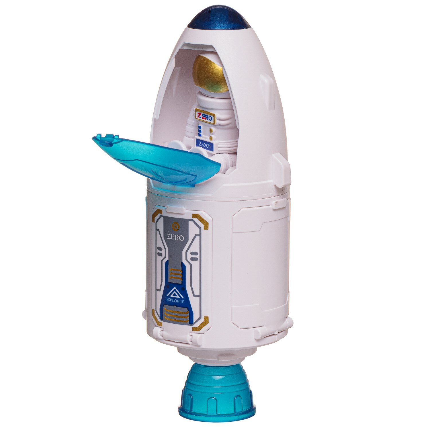 Игровой набор Junfa Покорители космоса: Полет космического корабля, свет звук WK-26809