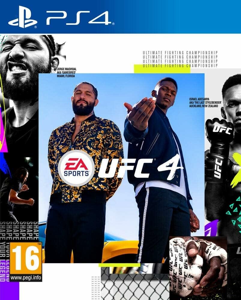 UFC 4 ps4, ps5 (PlayStation 4, PlayStation 5, русские субтитры)
