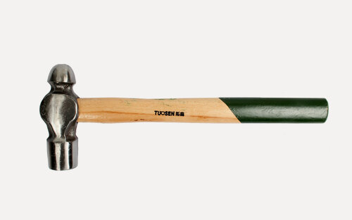 Изображение товара Молоток рихтовочный с круглым бойком 950г деревянная ручка