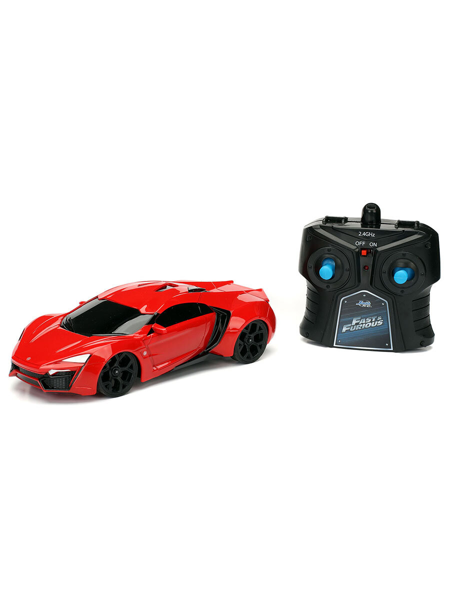 Jada Toys Р/У Радиоуправляемая Модель Машинки Форсаж 1:24 Fast & Furious R/C Lykan Hypersport 98552