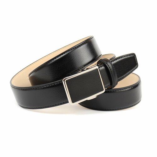 фото Ремень anthoni crown, размер 100, черный