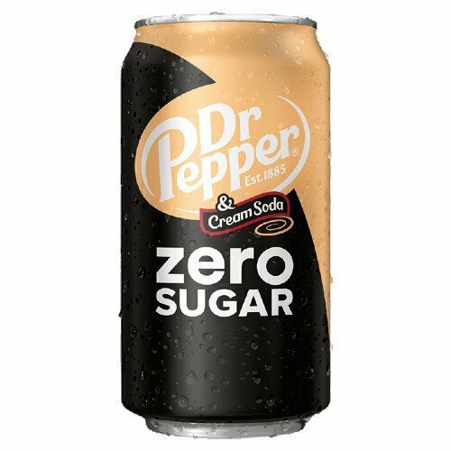 Газированный напиток Dr.Pepper Cream Soda Zero, 355 мл